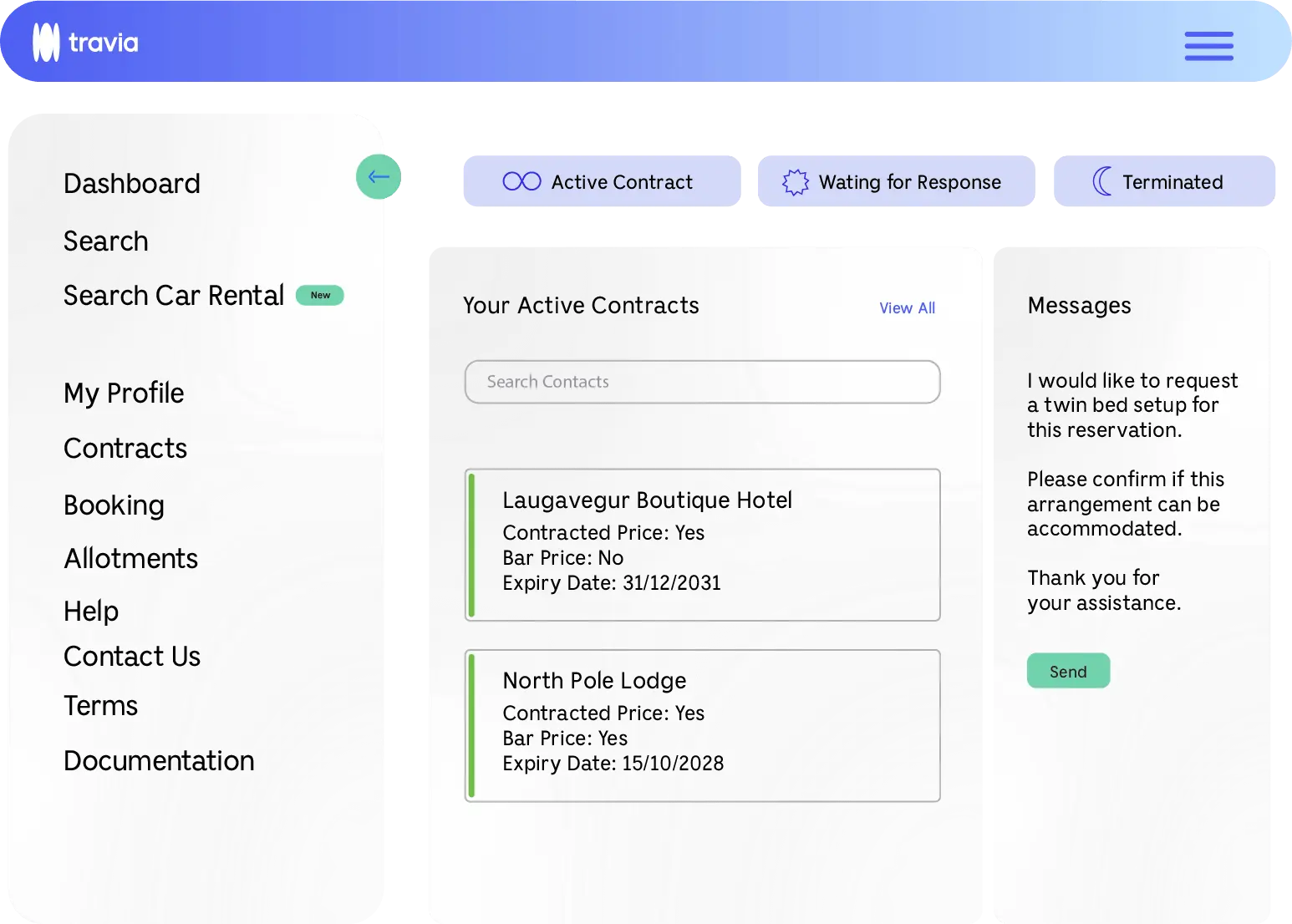 direct messaging screenshot